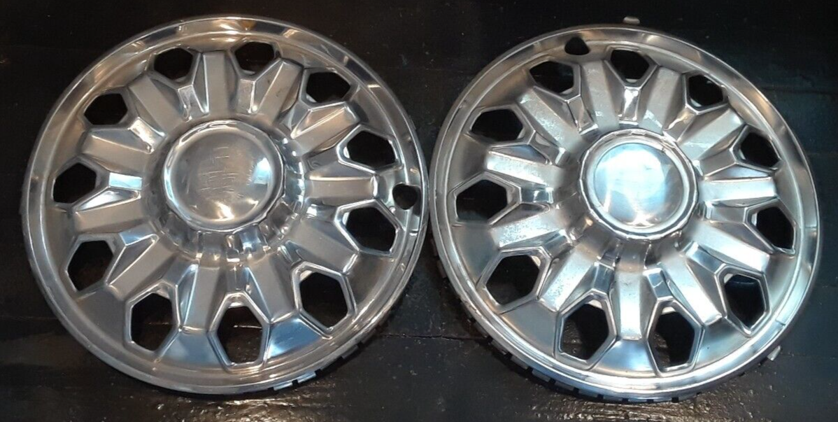 Two (2) Vintage 1972-1976 Toyota Corona Mark ll Hubcaps Wheel