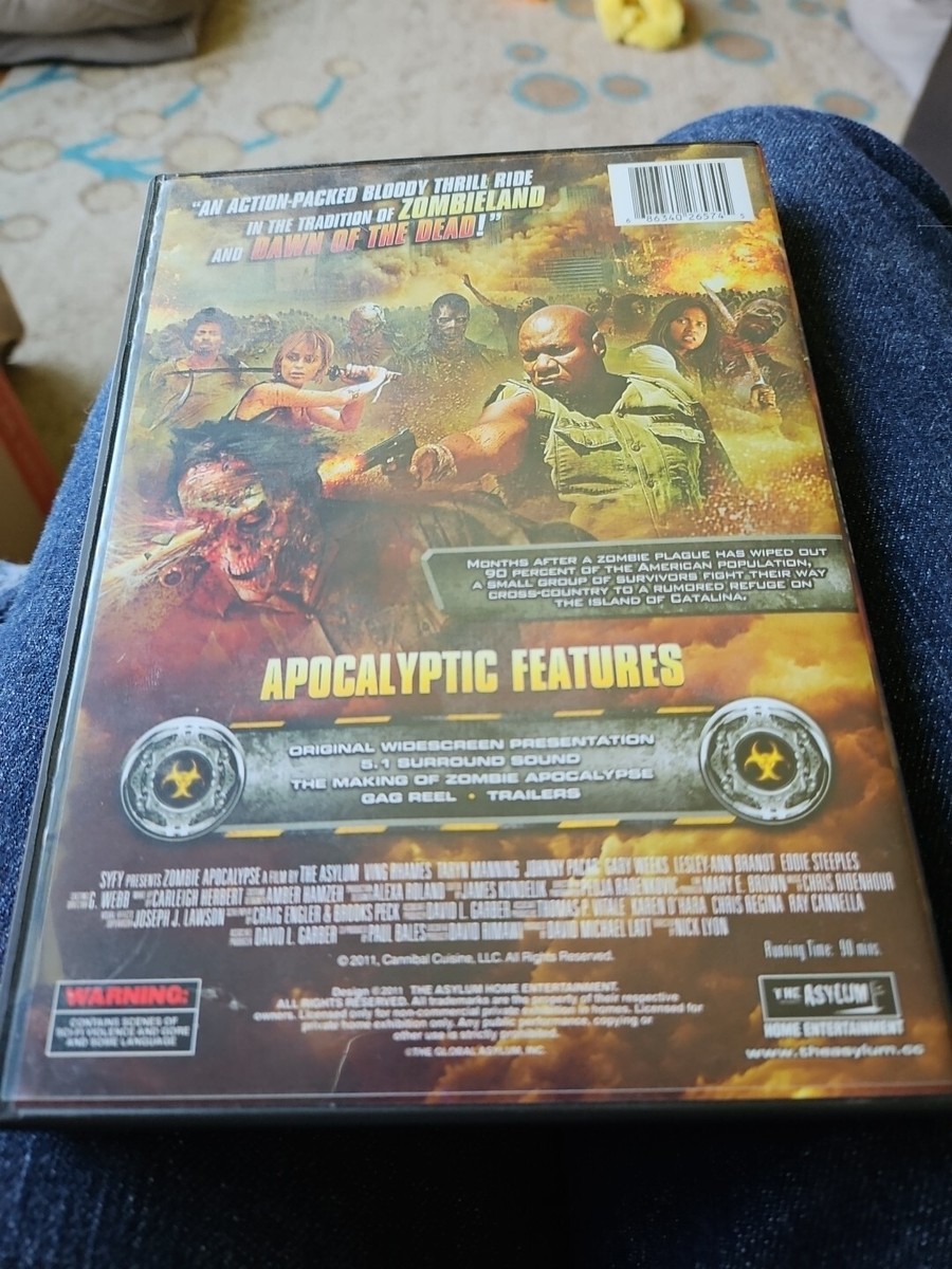 2012: Zombie Apocalypse (Uncut and Unrated) - DVD - VERY GOOD