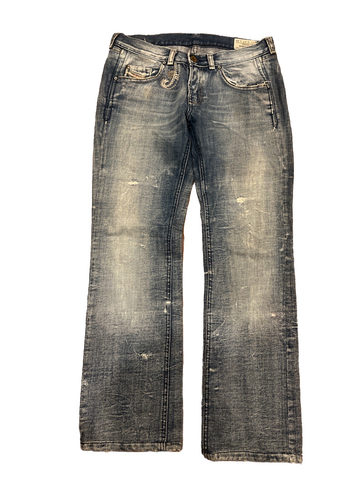 Diesel Doozy women's straight leg stretch denim Jeans Tag 27W / 30L