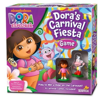 Dora The Explorer, Dora's Carnival Fiesta Game, Age 4+, 2-4