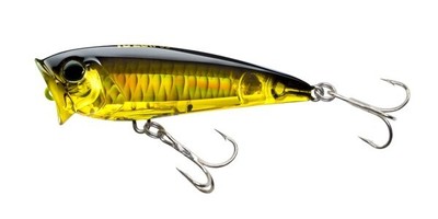 Yo-Zuri 3D Inshore Popper - Gold Black - 3 1/2'' 90 mm 7/8 oz Saltwater Lure