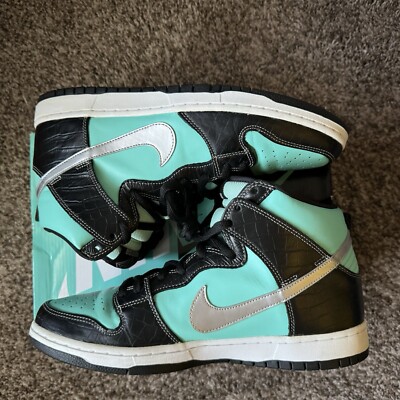 Size 12- Nike SB Dunk High Premium x Diamond Supply Co. Tiffany 2014 VNDS