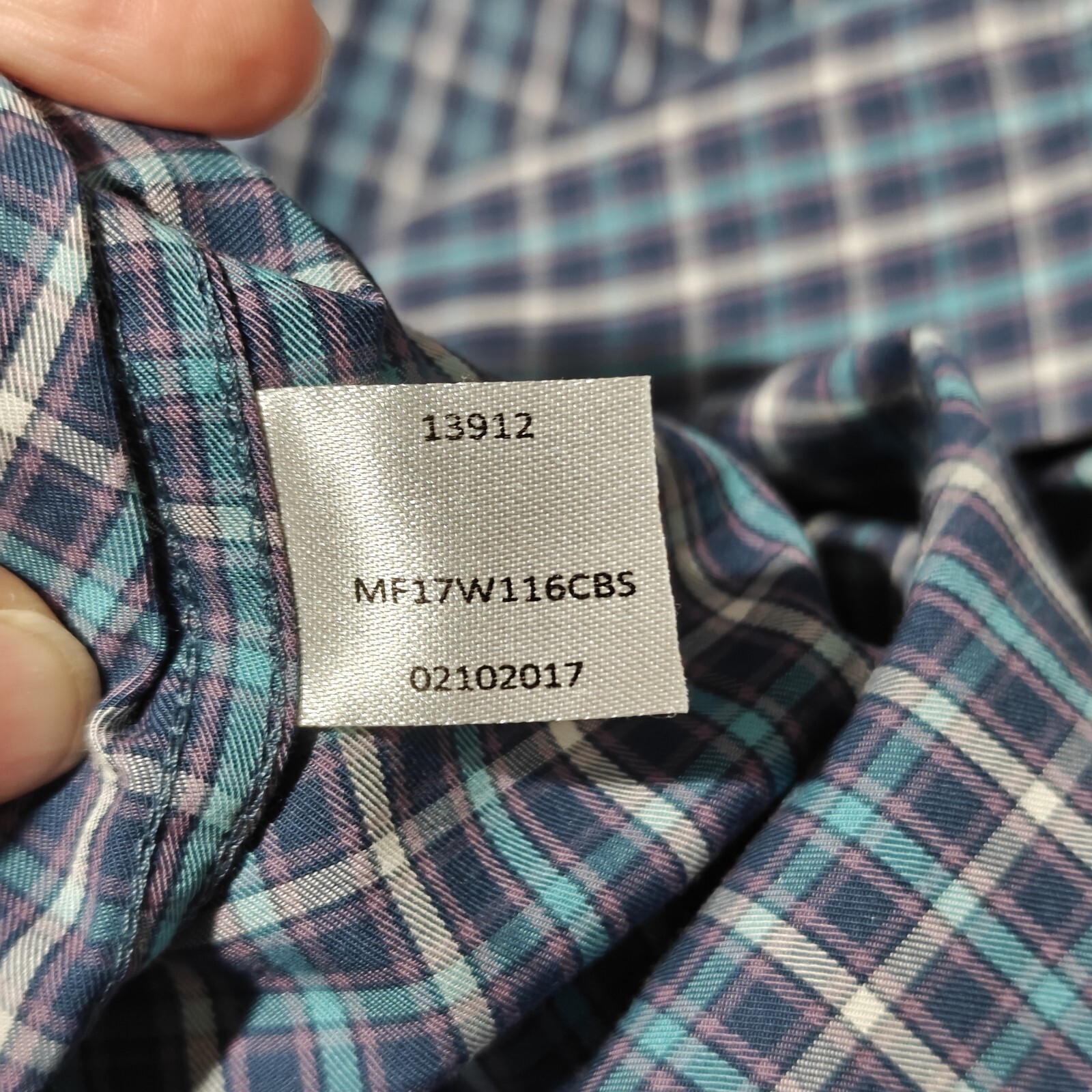 Peter Millar Plaid Button Down Shirt Large Cotton… - image 4