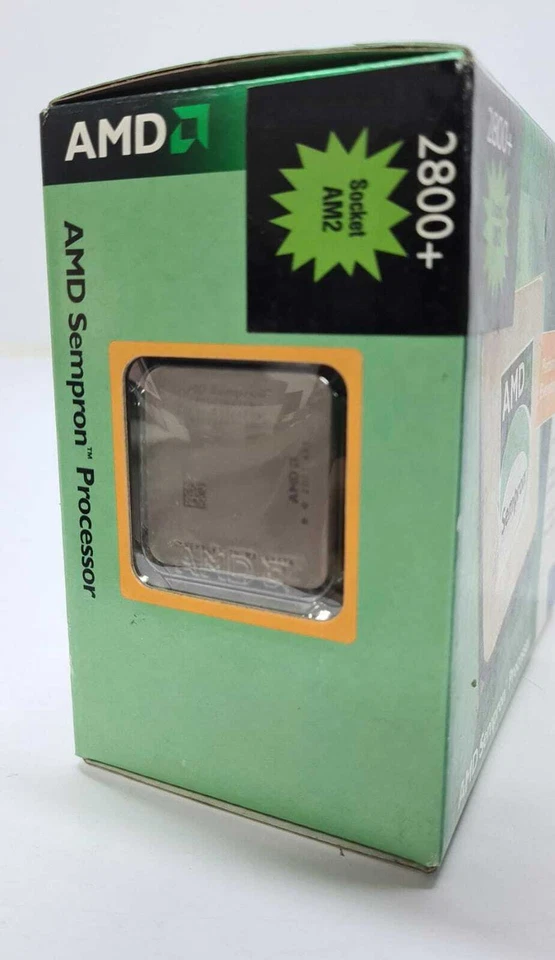 AMD Sempron Processor AMD64 2800+ CPU SDA2800IAA2CN 1.6GHz AM2 Socket **NEW** - Image 3 of 4