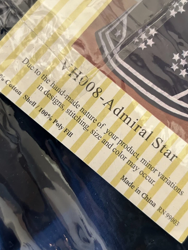 Victorian Heart VH008 Blue White Polyester Admiral Star Throw Blanket 50" x 60" - Image 3 of 4