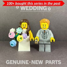 LEGO Wedding minifigures bride and groom G-7-1