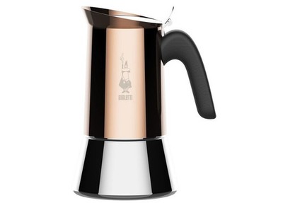 Bialetti Venus kupfer, Edelstahl Espressokocher für 4 Tassen