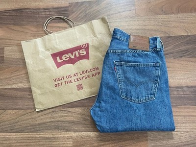LEVIS 501 Herren Jeans 34 / 30 Blau w. NEU W34 L30 Hose STRAUSS NP: 99,95 