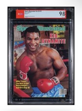 SPORTS ILLUSTRATED NEWSSTAND 1986 MIKE TYSON PSA 9.6 - 1ST COVER - 2ND HIGHEST