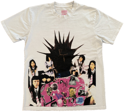 #ad Lil Uzi Vert Pink Tape Tour Shirt Rap Hip Hop Concert Tee Large White $55.99