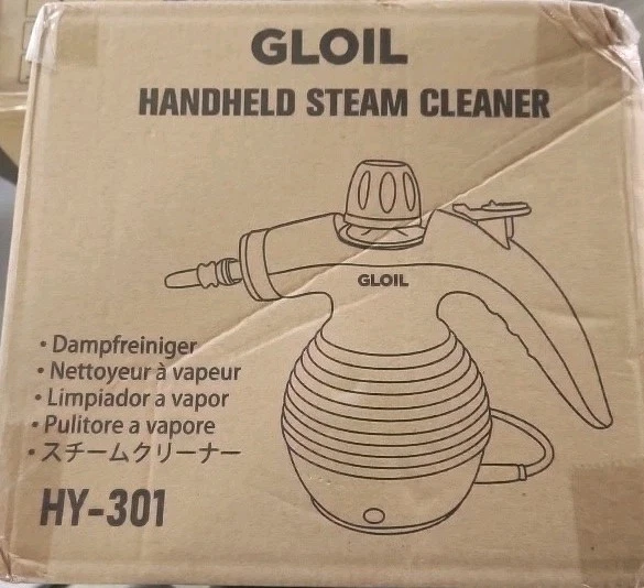 GLOIL Handheld Steam Cleaner, Steamer for Cleaning, Multipurpose Portable Steam