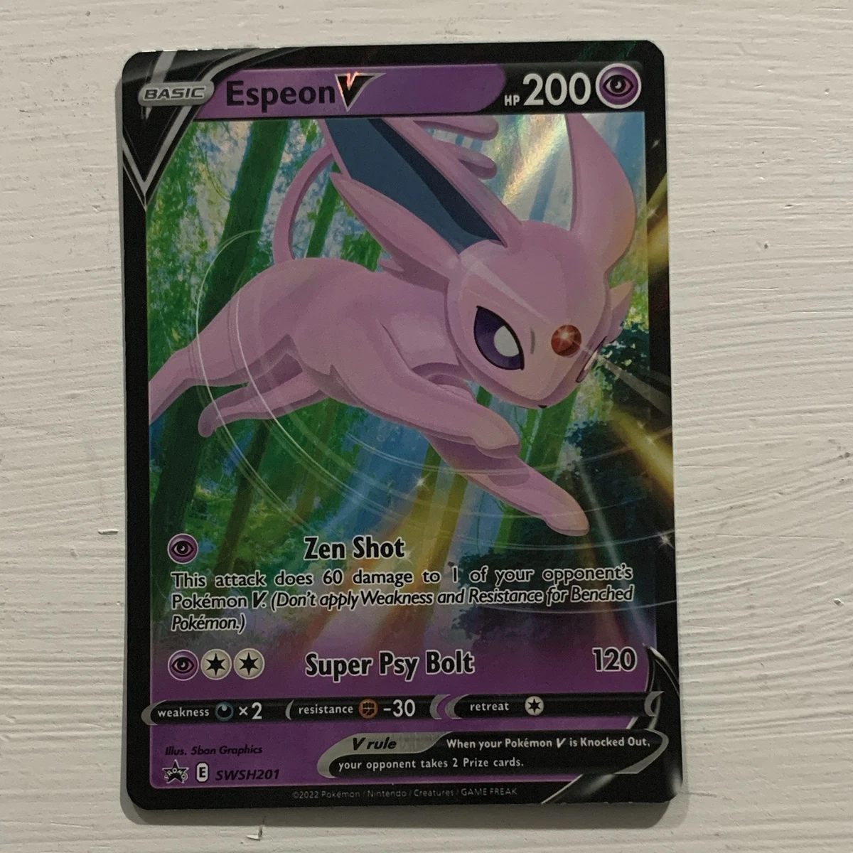 espeon pokemon card ebay Espeon V Pokémon TCG Cards for sale