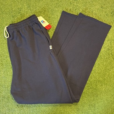 NWT Russell Athletic Sweatpants Vintage XL Baggy 90s Wide Leg Draw
