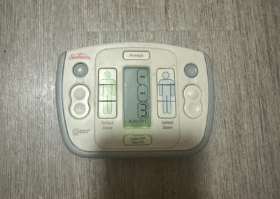 Sunbeam L85KQB Wireless Remote Controller OEM Heated Mattress Pad Dual Zone Only