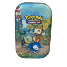 pokemon sinnoh stars mini tin card list TCG: Tins 1 metallic Pokémon coin Sinnoh Stars Mini Tin [Chimchar]