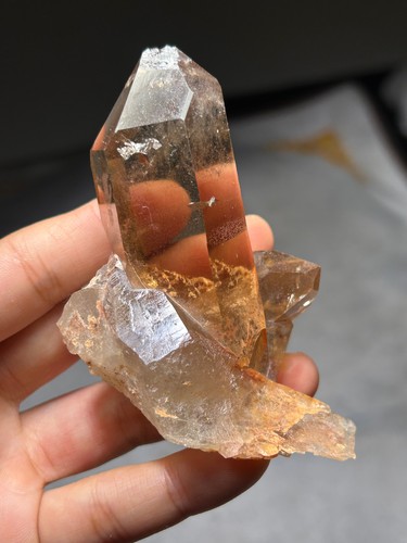 127g Natural Golden Hair Rutilated crystal Cluster Specimen A574 - Picture 6 of 8