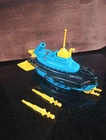 1992 G.I. Joe Barracuda Submarine Action Vehicle: Missing One Yellow Missile