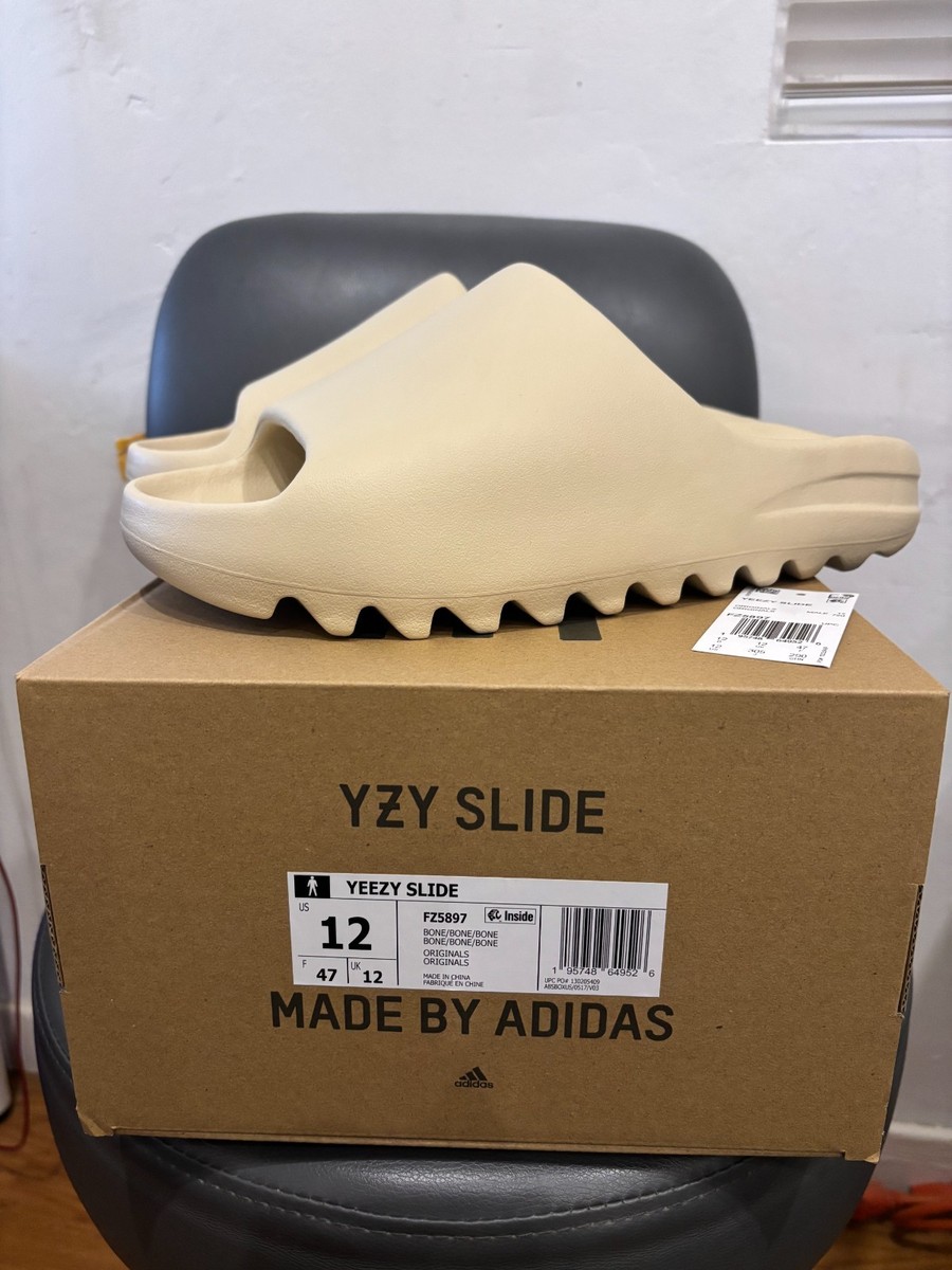 専用 adidas YEEZY Slide箱付き 新品未使用 29.5 レア BRAND NEW adidas yeezy slide Bone FZ5897 SIZE 7-13 /100% AUTHENTIC
