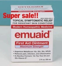SALE! Emuaid MAX First Aid Ointment 2oz Free Shipping 12/25 EXP
