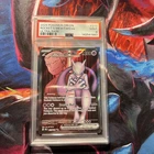 2025 Pokemon Destined Rivals Team Rockets Mewtwo Ex Ultra Rare 213/182 PSA 9