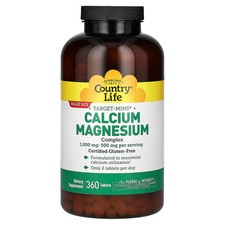 Country Life Target-Mins Calcium-Magnesium Co...