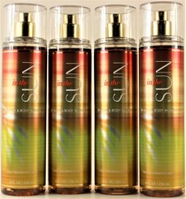 QTY 4 - Bath  Body Works IN THE SUN Fine Fragrance Body Mist Spray 8 Oz