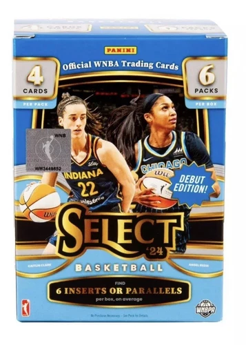 2024 Panini Select WNBA Basketball Blaster Caitlin Clark Debut Edition SEALED