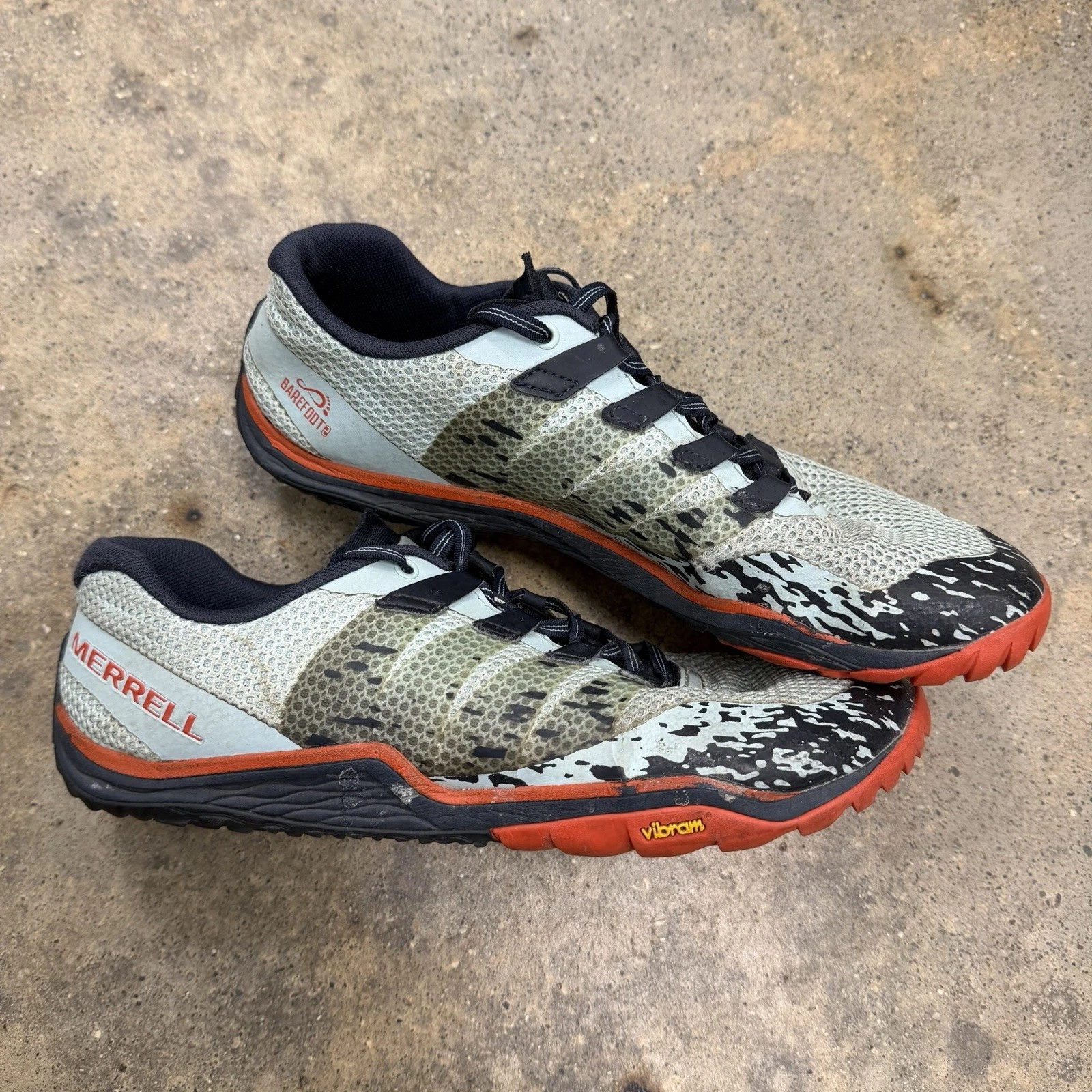 Merrell Barefoot Shoes Womens Size 9.5 Trail 5 Running J19998