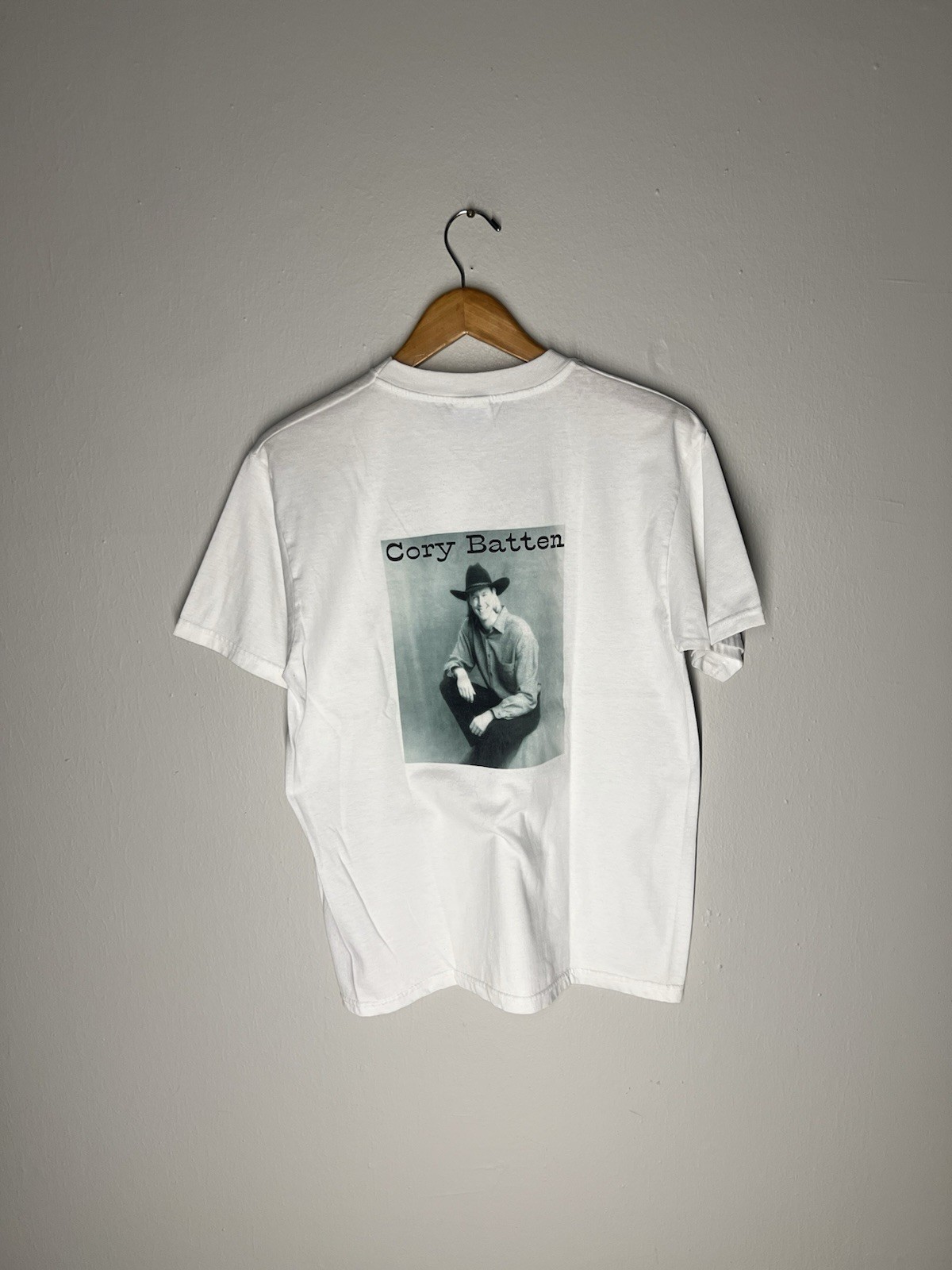 Cory Batten Vintage 1990s Portrait Graphic Single Stitch T-Shirt Medium