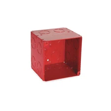 RACO 911-2 Electrical Box,40.5 cu in,Red,2 Gang 2DCT4