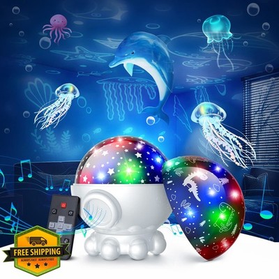 DOFLER Night Light Projector Kids Remote Timer 17 Modes