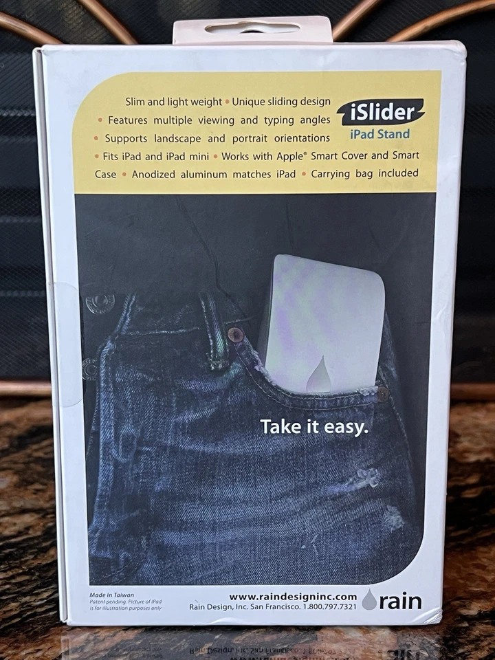 PINK Rain iSlider Portable Adjustable Stand for iPad/iPad Air/iPad Mini/iPhone - Image 4 of 4