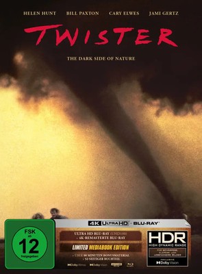 Twister,1 4K UHD-Blu-ray + 1 Blu-ray (Limited Mediabook Edition) | USA | Bont