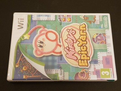 KIRBY'S EPIC YARN - Nintendo WII - UK PAL - NEW & FACTORY SEALED - No Tears