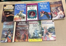 Dennis Wheatley Books X 9 Joblot Paperback Arrow  Evil In A Mask 