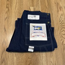 Vintage Oshkosh BGosh Overalls Bibs Sanforized Union Vestbak USA 36x28 NEW NOS