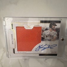 Topps 2024 Definitive Collection Kyle Tucker Autograph Relic /50 ARC-KT