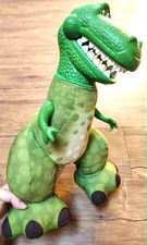 Fisher Price Big Roarin Rex Toy Story 3 Green Dinosaur 14" Squeeze Toy 2009