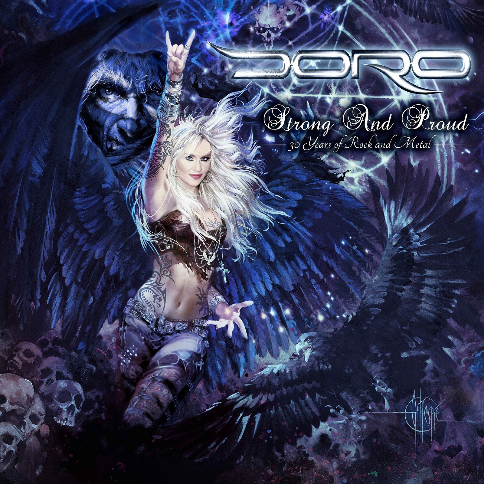 Doro Strong and Proud  From Japan CD 14tracks