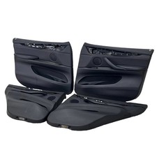 T�rverkleidung BMW X5 F15 Verkleidung Leder Dakota Schwarz T�rblende Lichtpaket