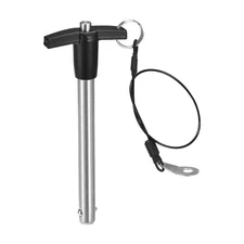 T Handle Locking Pins Push-Button Quick Release Pin with Lanyard (12mm-100mm)