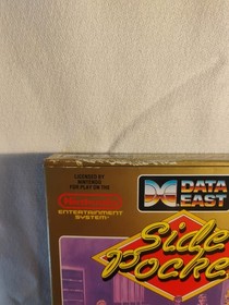 🔥oval seal Side Pocket complete in box nintendo nes pool factory CLEAN