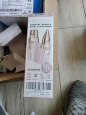 VOGCREST Hair Trimmer, 2 in 1 Facial Remover  Eyebrow Trimmer .c1