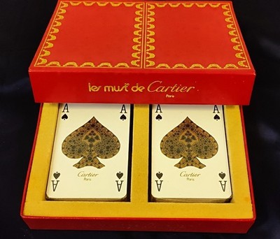 NEU TOP Le Must De Cartier 70er Jahre, aus Shop, Spielkartenbox 