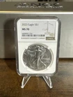 2023 (W) $1 American Silver Eagle NGC MS70 Brown Label - 1 Oz