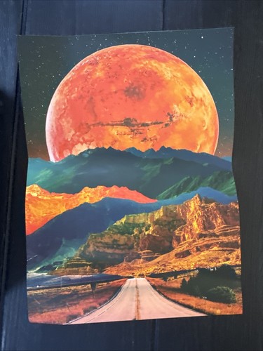 Galison Cosmic Highway – 1000 Piece Puzzle Fun And Challenging Activity With Bright And Bold Artwork Of Surreal Landscapes For Adults And Families