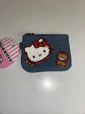 Brand New Hello Kitty Keychain Coin Purse/wallet-REFER TO PICTURES FOR DETAILS