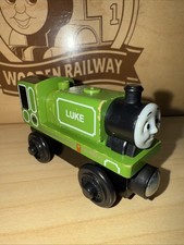 LUKE THOMAS FRIENDS TRAIN WOODEN RAILWAY FISHER PRICE 2012