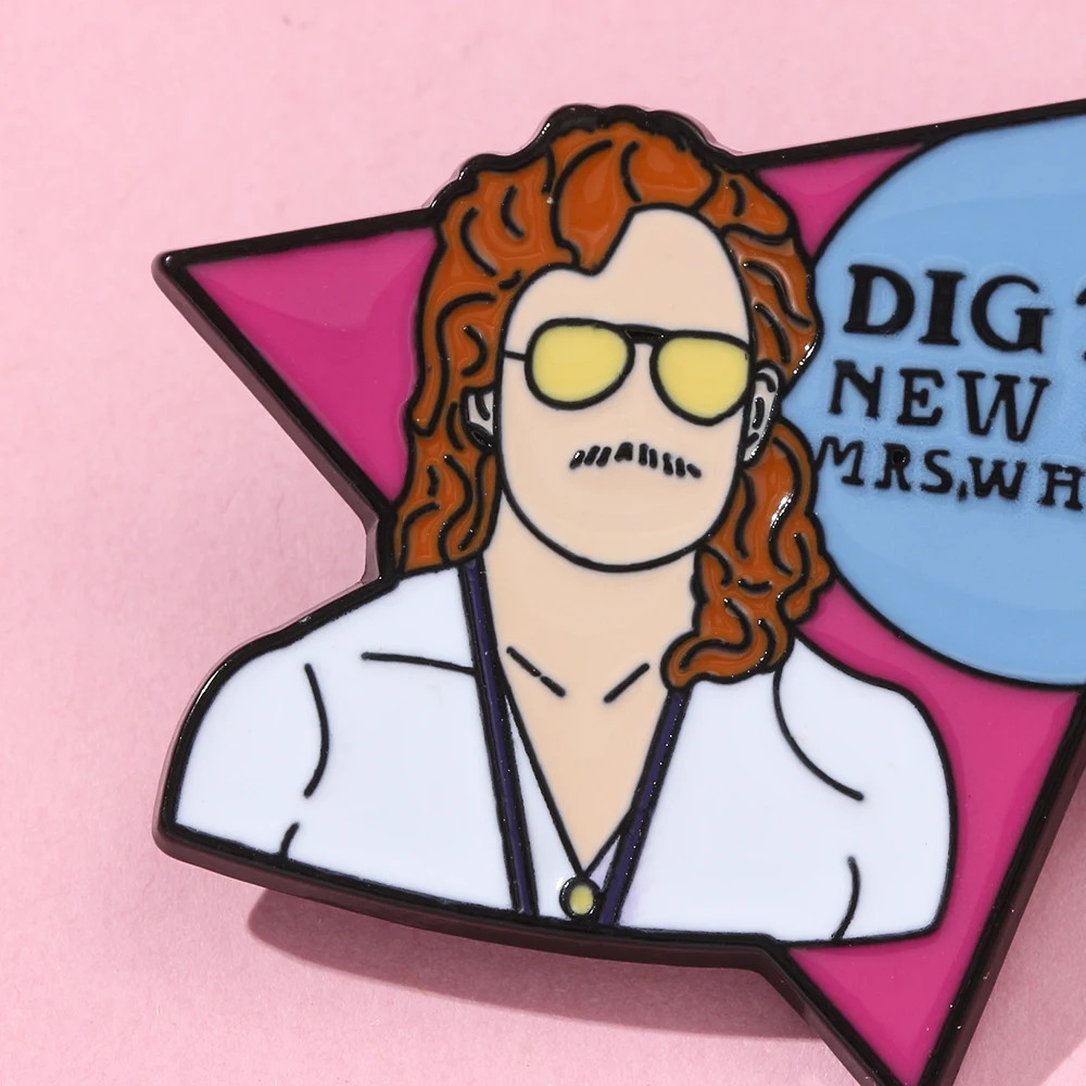 Stranger Things Metal Brooch Hellfire Character 0… - image 5