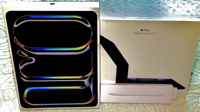 Apple iPad Pro M4 13'' Unlocked (Wi-Fi/Cellular) + Magic Keyboard + Pencil Pro
